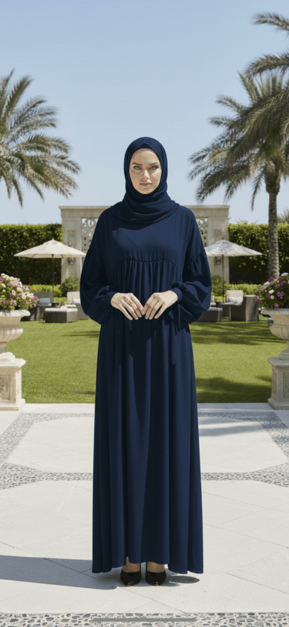 Medine İpeği Elbise - 5